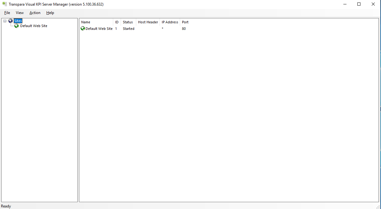 Visual-KPI-Server-Manager